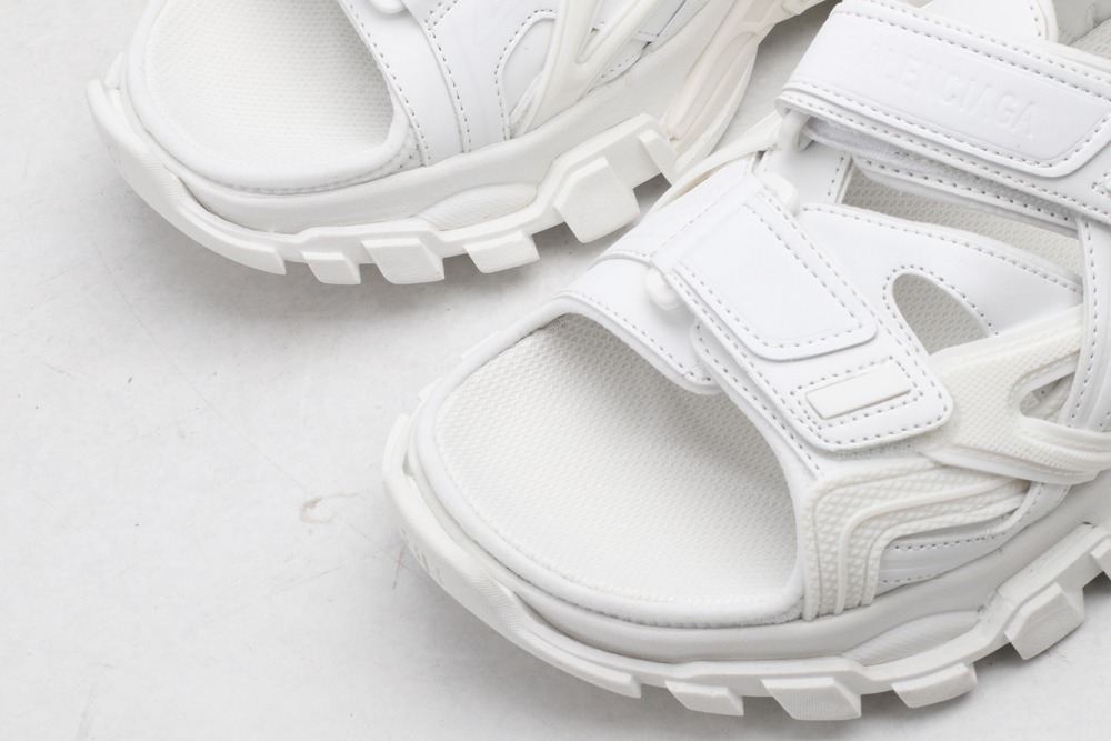 BLG Track Sandal Triple White