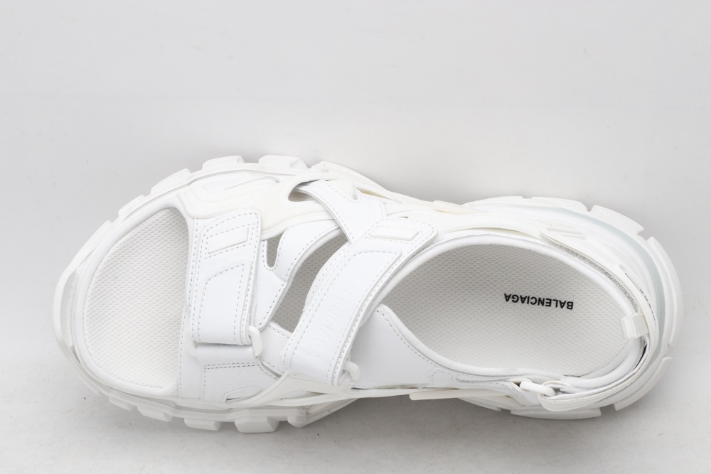 BLG Track Sandal Triple White