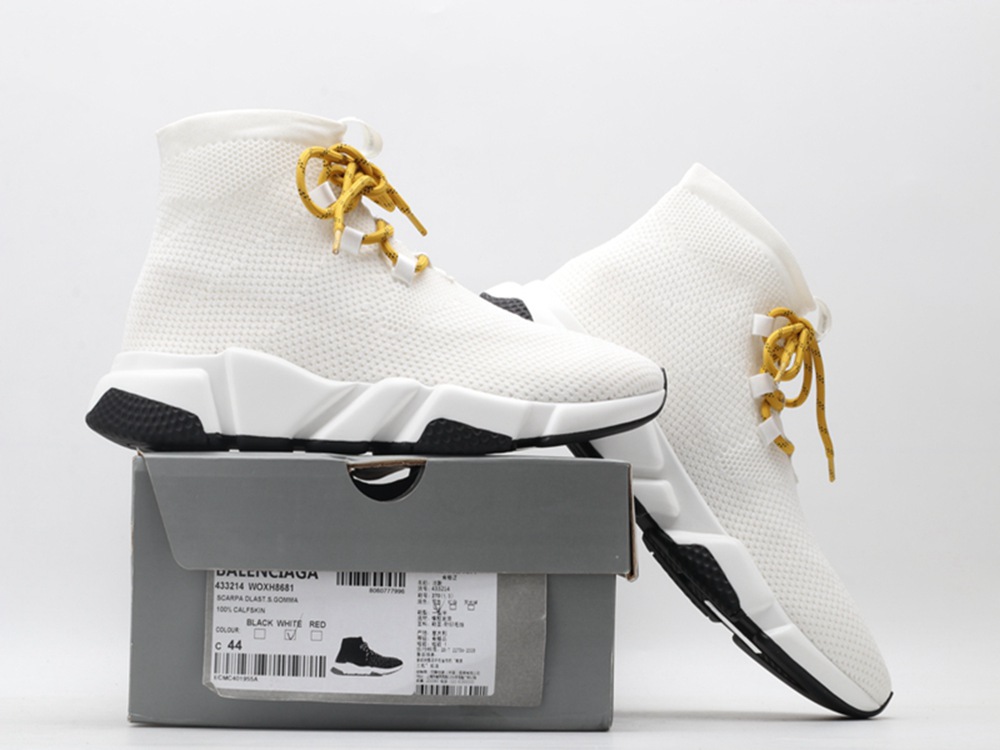 BLG Lace-up Knit Sock