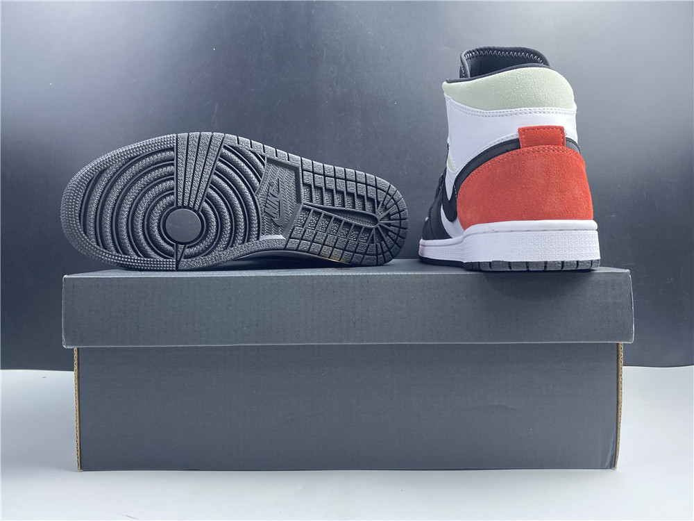 Air Jordan 1 Mid SE Red Black Toe(852542 100)