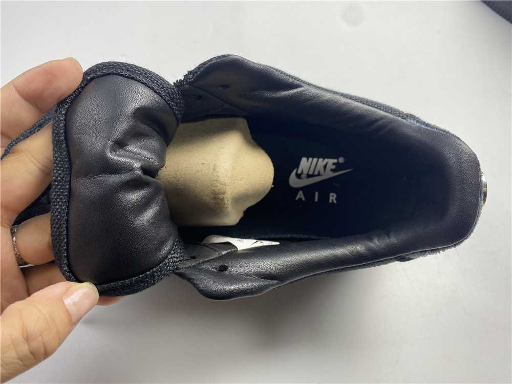 Stussy x Air Force 1 Low Triple Black(CZ9084 001)