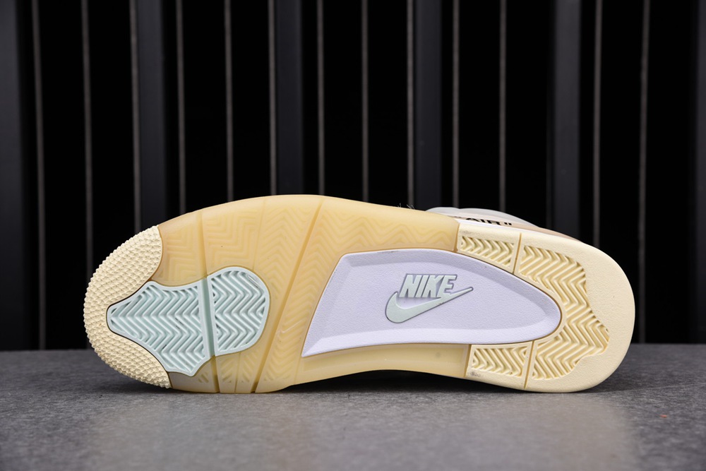 Off-White x Wmns Air Jordan 4 SP Sail