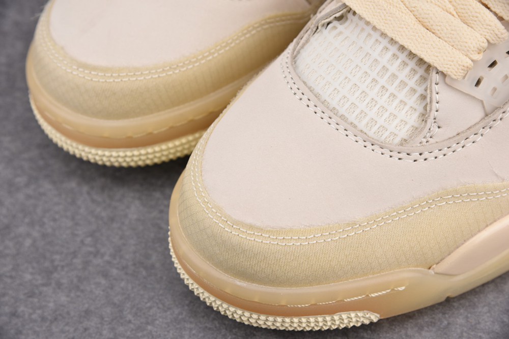 Off-White x Wmns Air Jordan 4 SP Sail