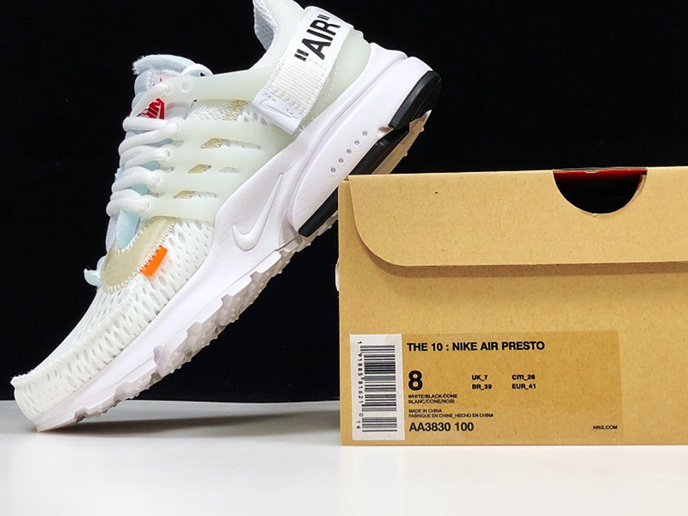 Off-White x Air Presto White
