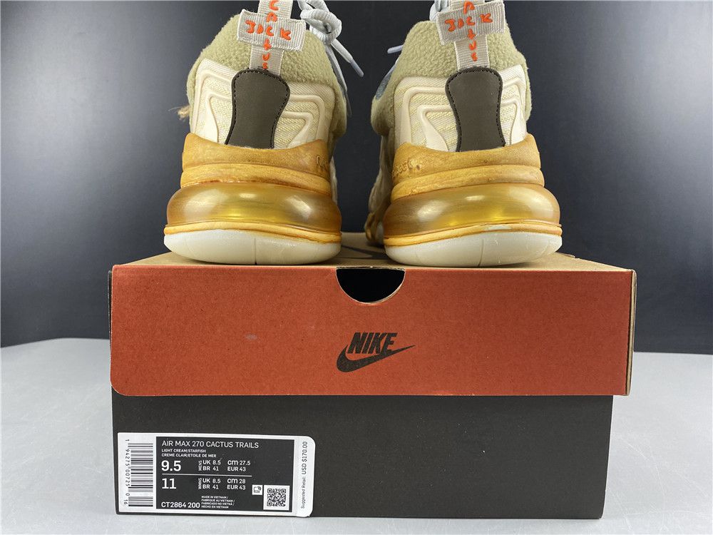 Travis Scott x Air Max 270 React ENG Cactus Trails