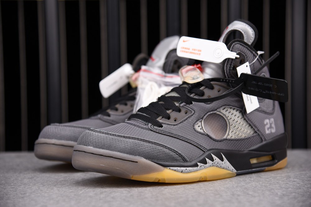 Off-White  Air Jordan 5 Retro SP Muslin CT8480 001