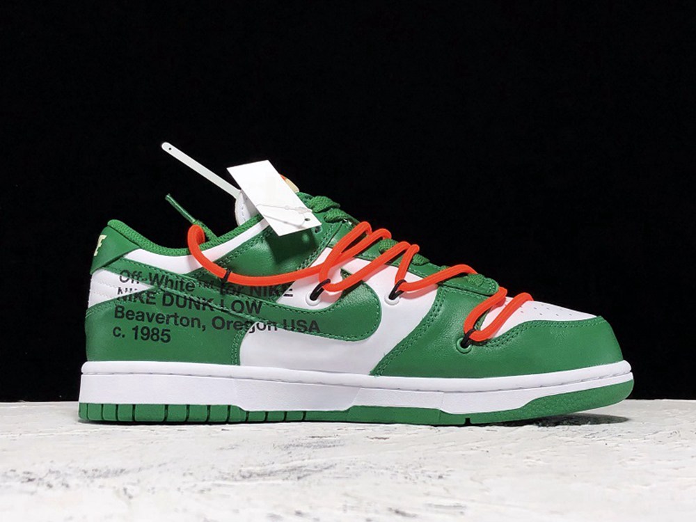 Off-White x Dunk Low Pine Green(CT0856-100)