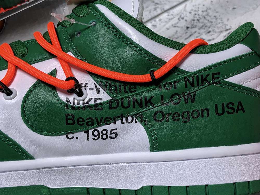 Off-White x Dunk Low Pine Green(CT0856-100)