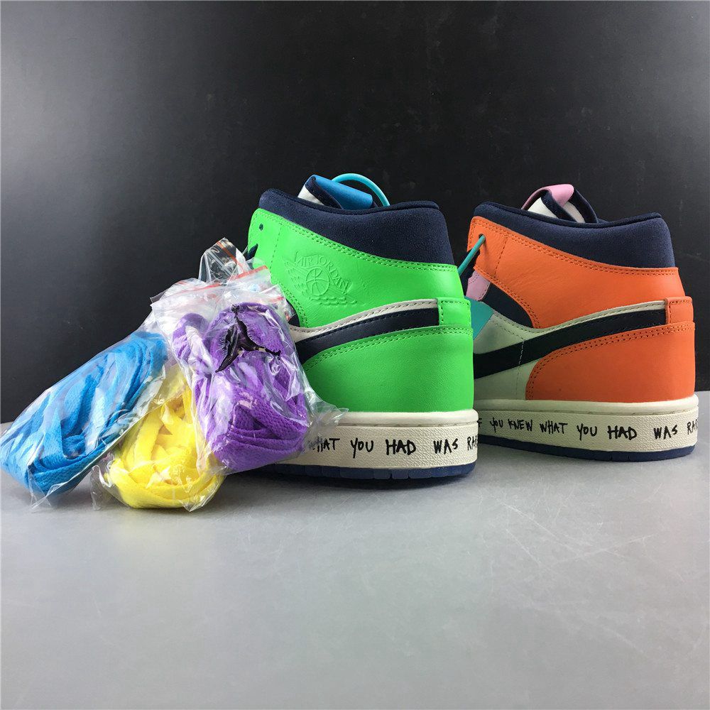Melody Ehsani x Air Jordan 1 Mid WMNS Fearless(CQ7629-100 )