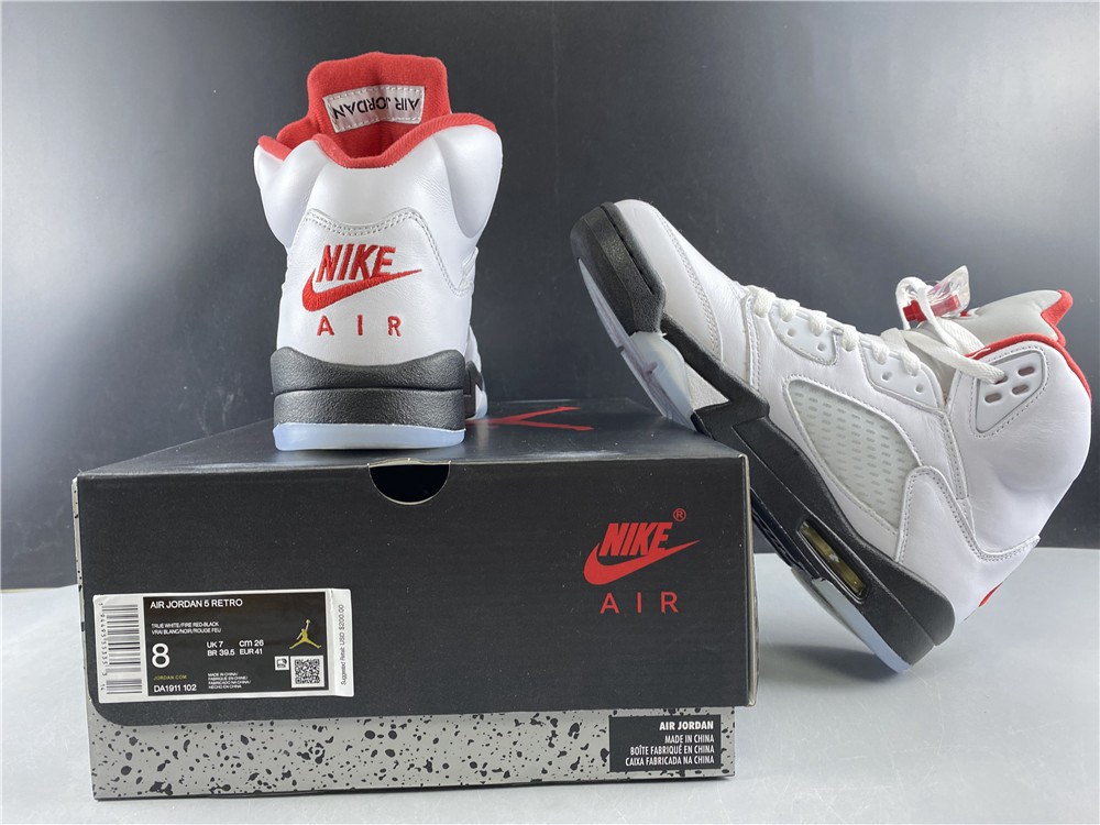 Air Jordan 5 Fire Red(DA1911-102)