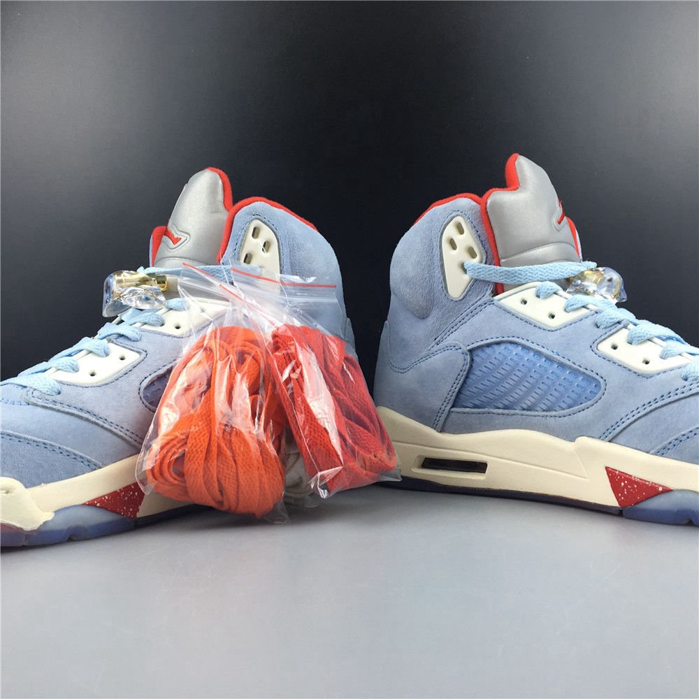 Trophy Room x Air Jordan 5 Ice Blu(CI1899-400)