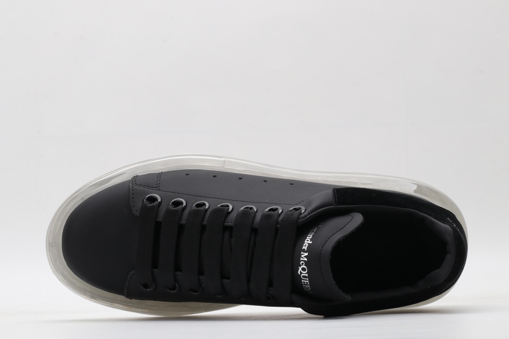 AMQ black oversized sneakers