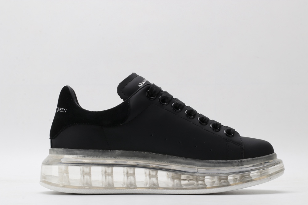 AMQ black oversized sneakers
