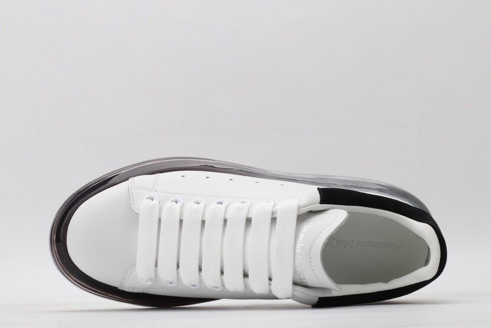 AMQ oversized sneakers with black heel