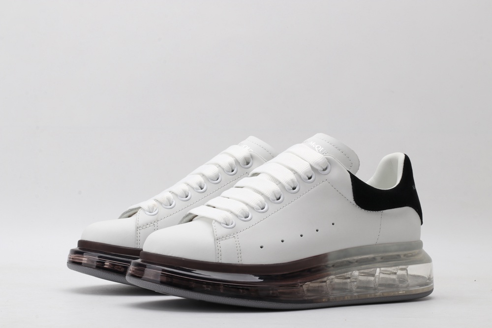 AMQ oversized sneakers with black heel