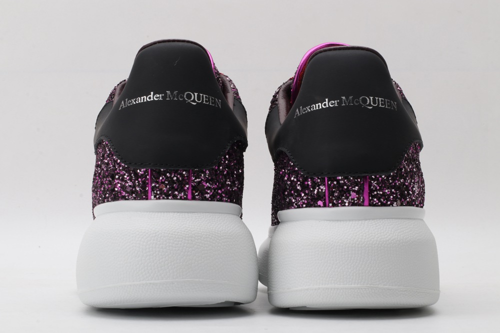 AMQ Multicolor Shell Glitter Oversized Sneaker