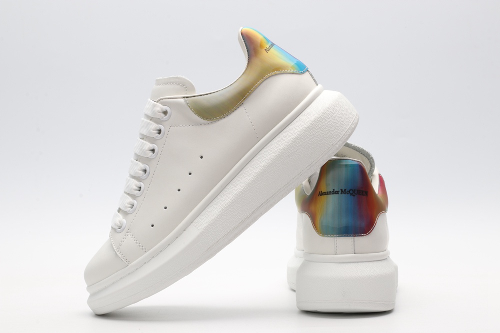 AMQ low-top sneakers-Leather/Rubber