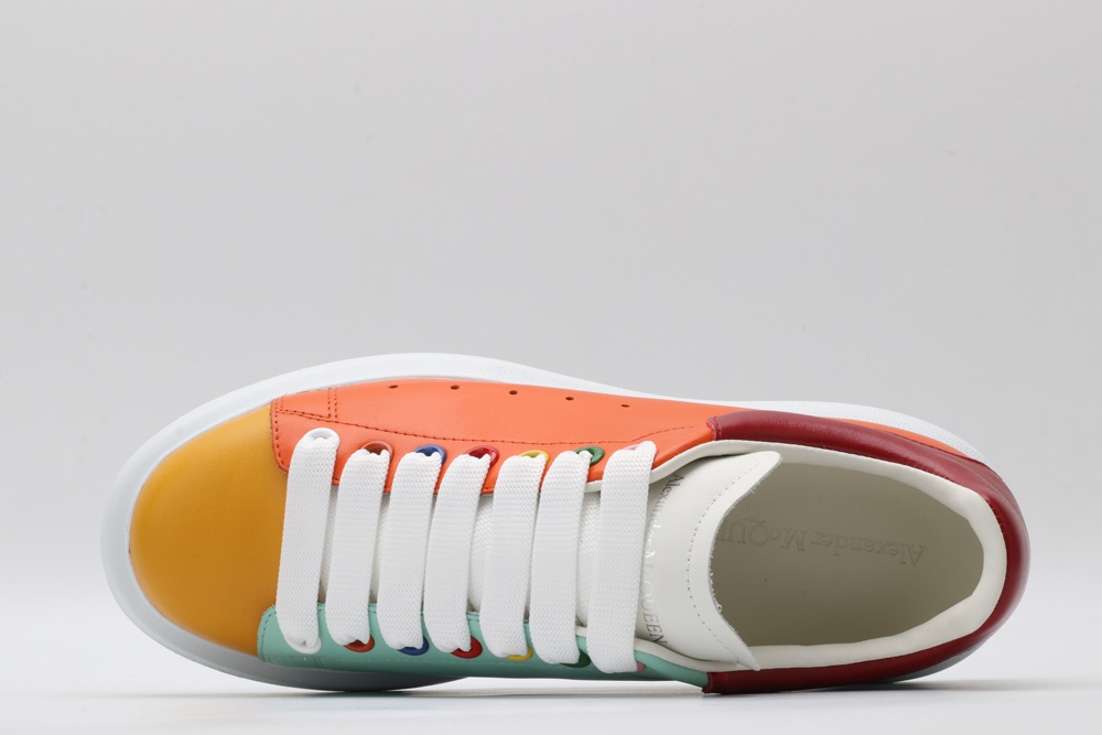 AMQ Leather Sneakers