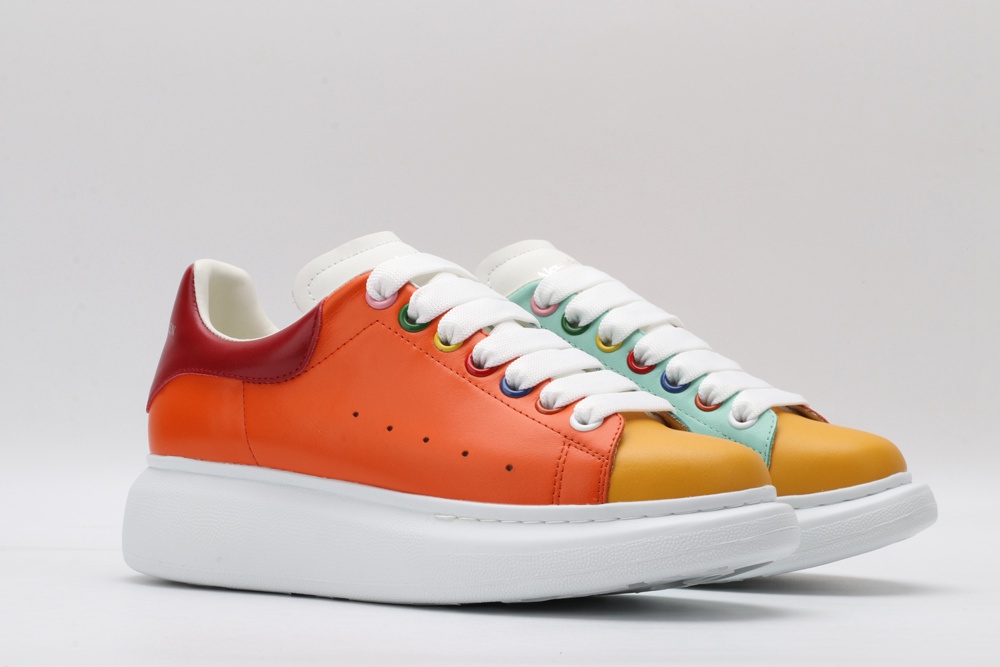 AMQ Leather Sneakers