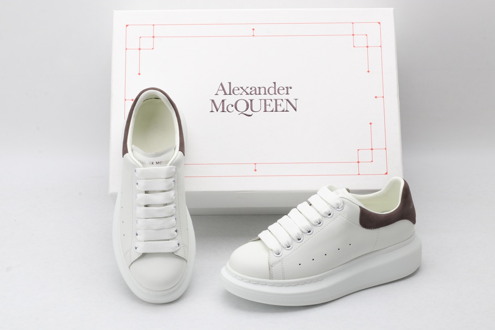 AMQ oversized sneakers with cafe heels