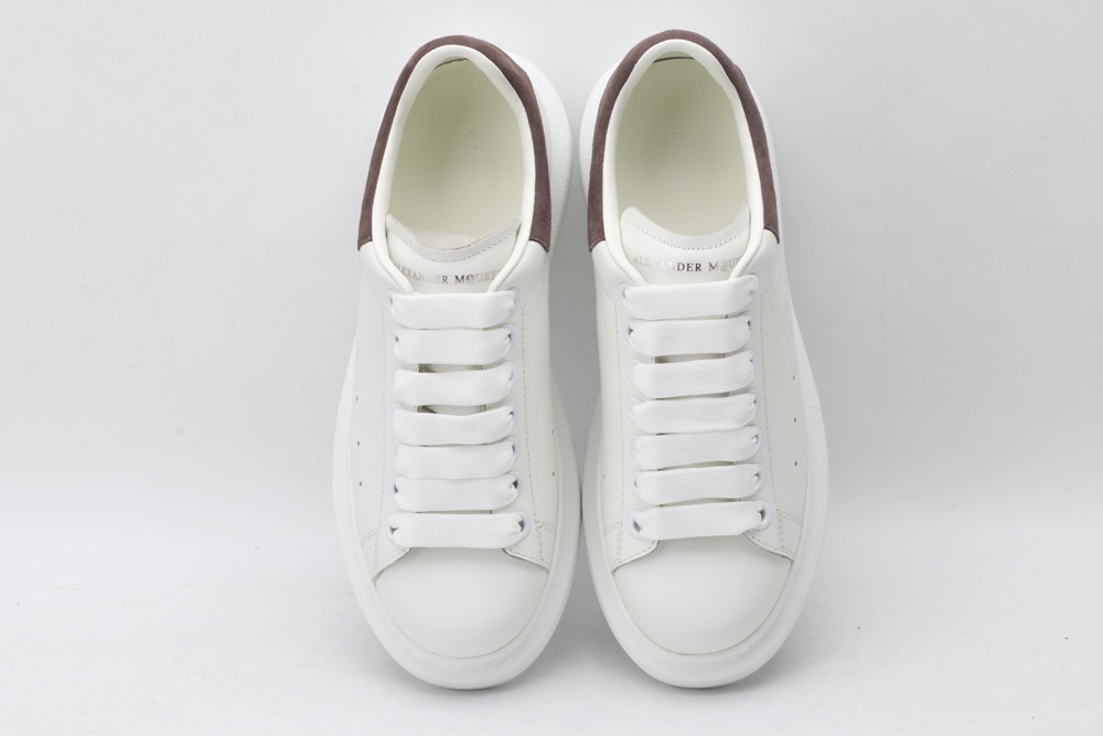 AMQ oversized sneakers with cafe heels