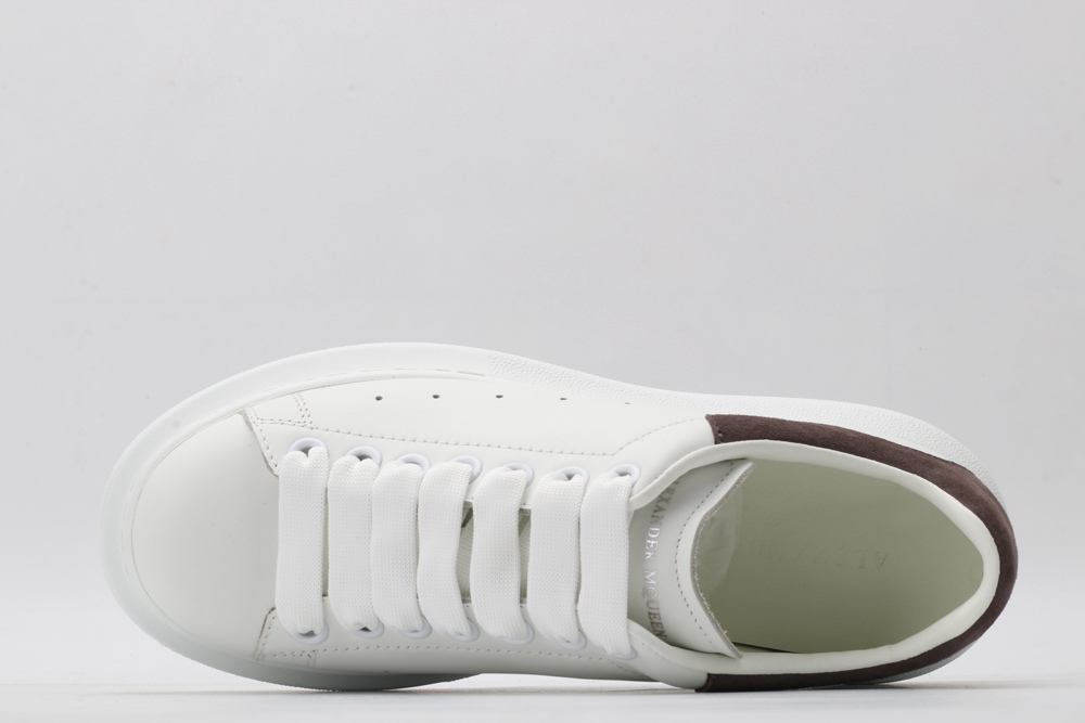 AMQ oversized sneakers with cafe heels