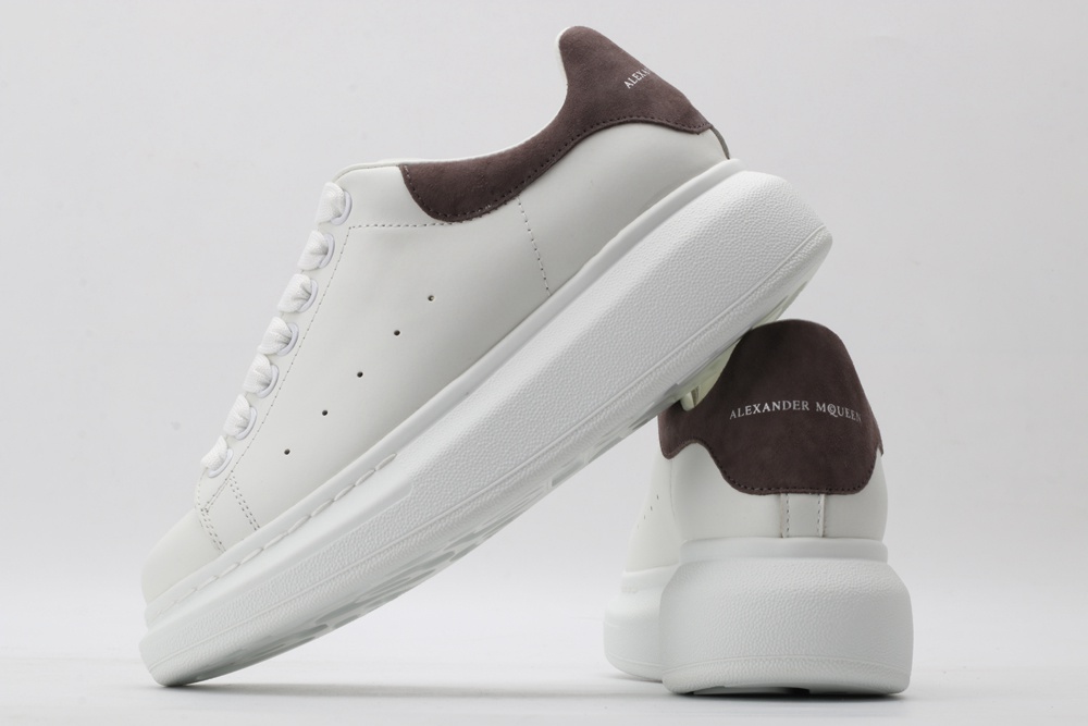 AMQ oversized sneakers with cafe heels