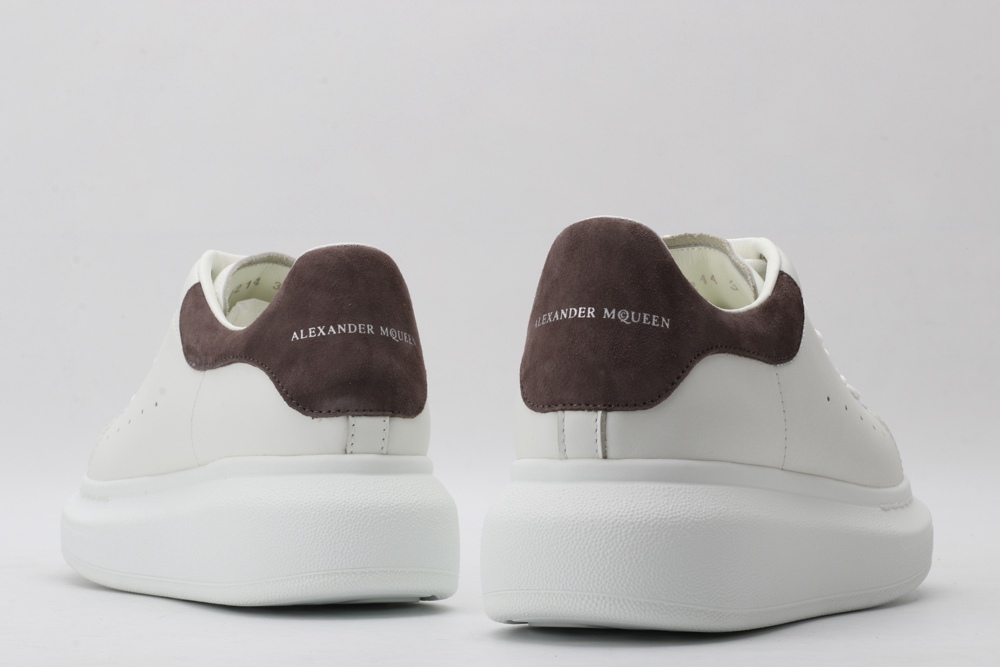 AMQ oversized sneakers with cafe heels