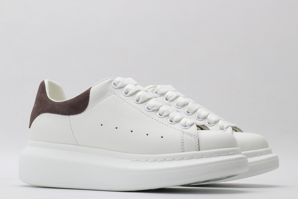 AMQ oversized sneakers with cafe heels