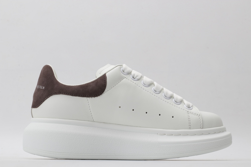 AMQ oversized sneakers with cafe heels