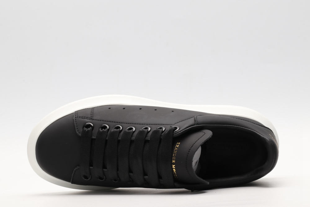 AMQ Black oversized sneakers