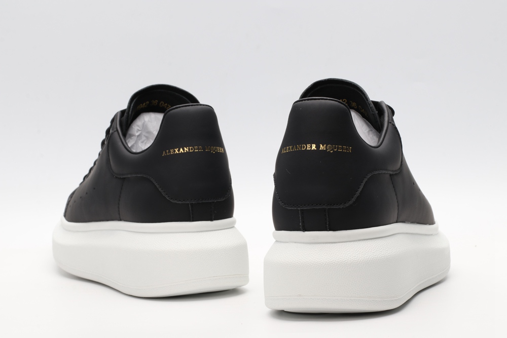 AMQ Black oversized sneakers