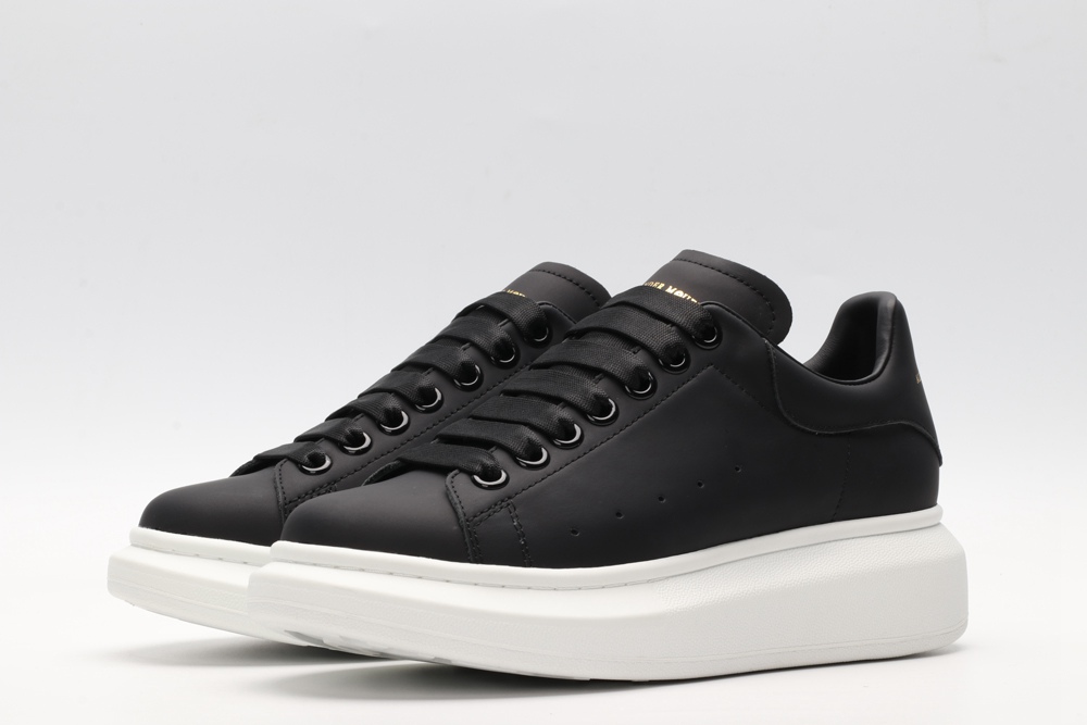 AMQ Black oversized sneakers