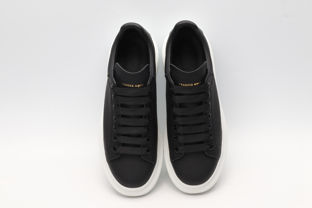AMQ Black oversized sneakers