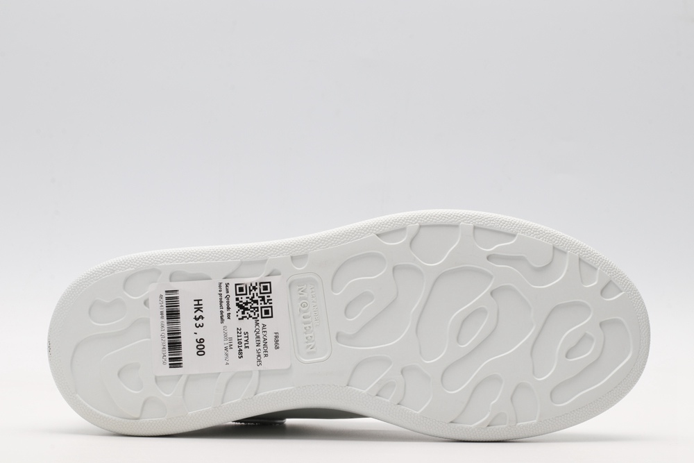 AMQ White & SiL*Ver Tiny Dancer Oversized Sneakers