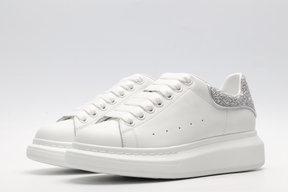 AMQ White & SiL*Ver Tiny Dancer Oversized Sneakers