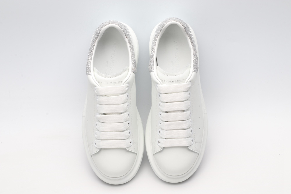 AMQ White & SiL*Ver Tiny Dancer Oversized Sneakers