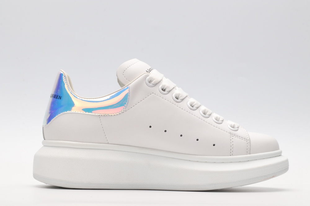 AMQ Oversized Leather Sneakers