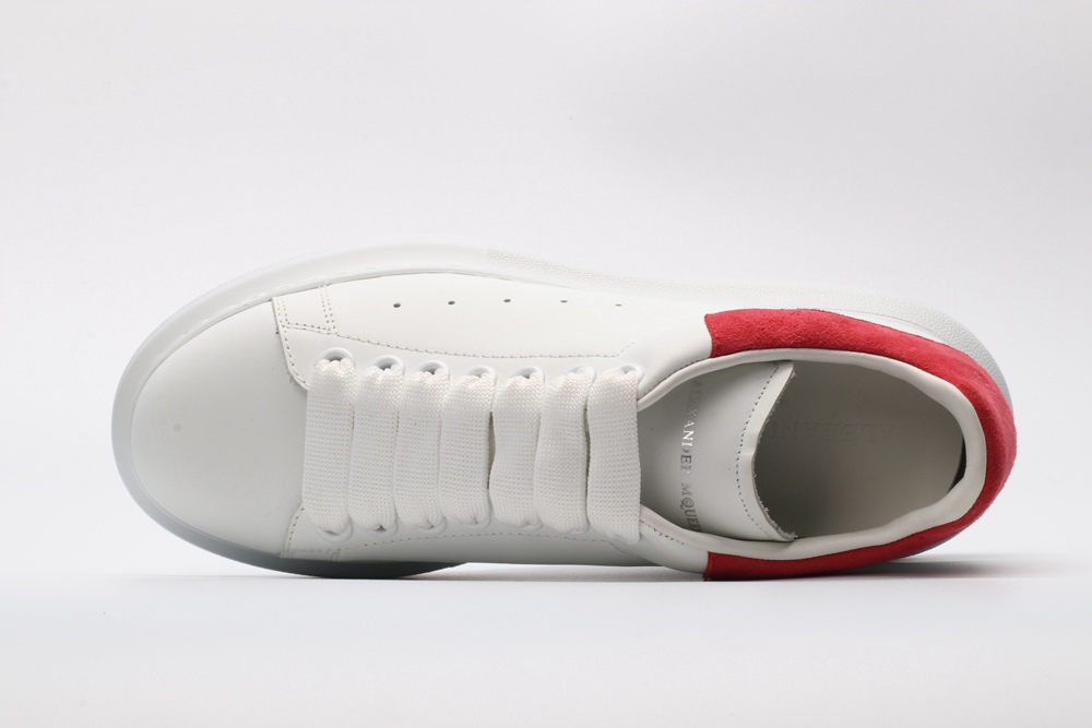 AMQ OVERSIZED SNEAKER with red heel