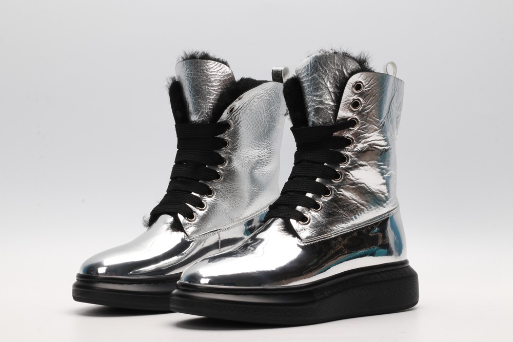 AMQ winter boots siL*Ver