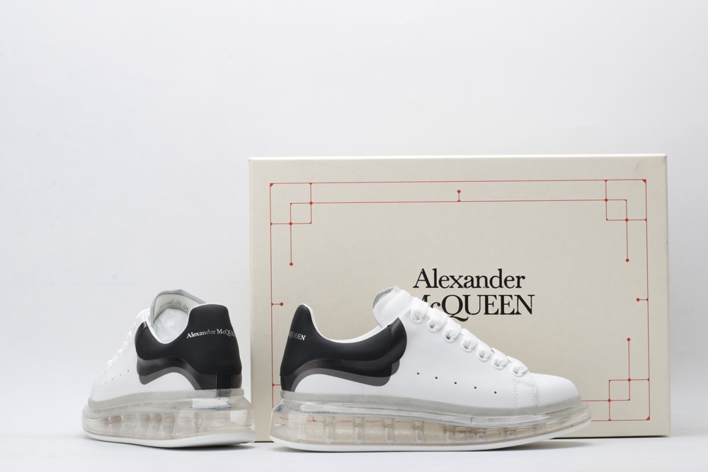 AMQ oversized sneakers with black heel