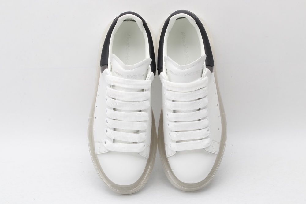 AMQ oversized sneakers with black heel