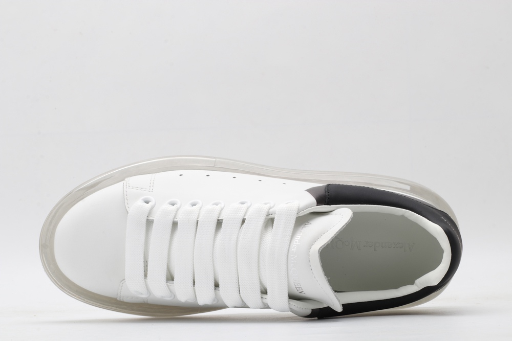 AMQ oversized sneakers with black heel