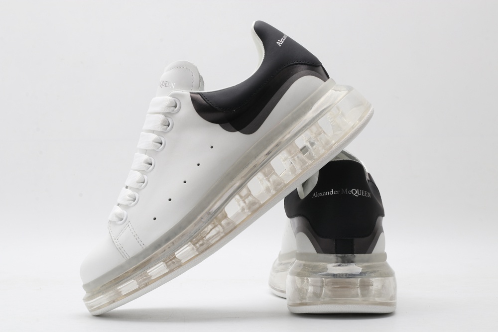 AMQ oversized sneakers with black heel