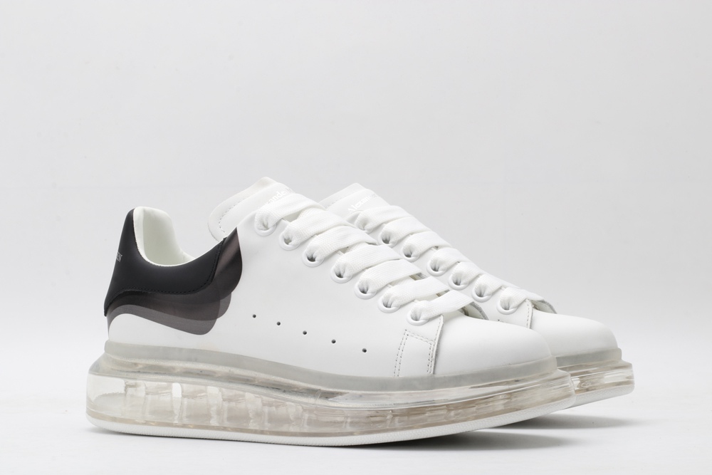 AMQ oversized sneakers with black heel