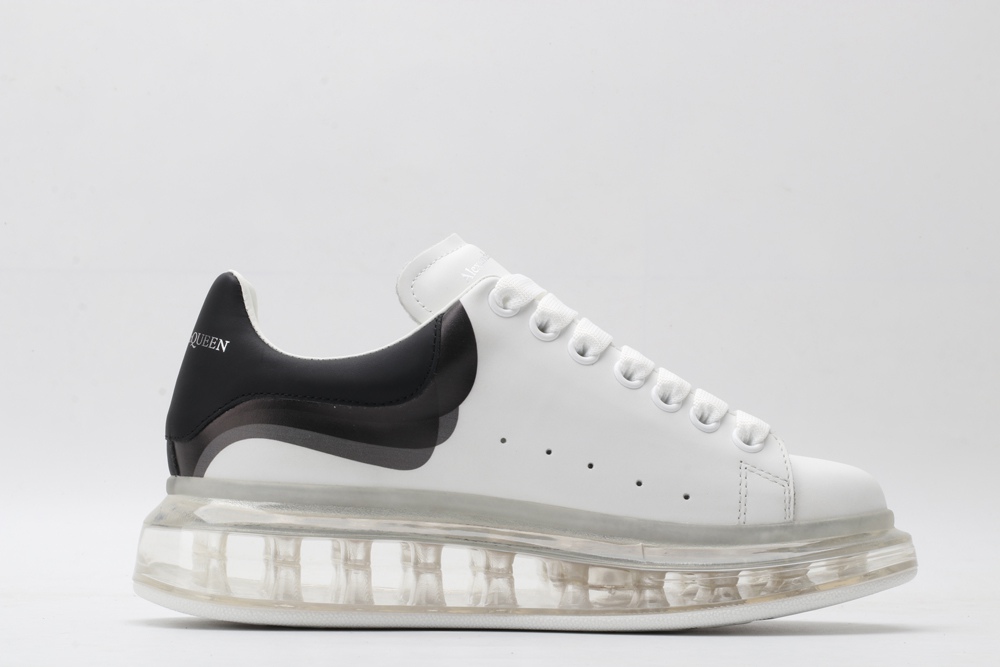 AMQ oversized sneakers with black heel