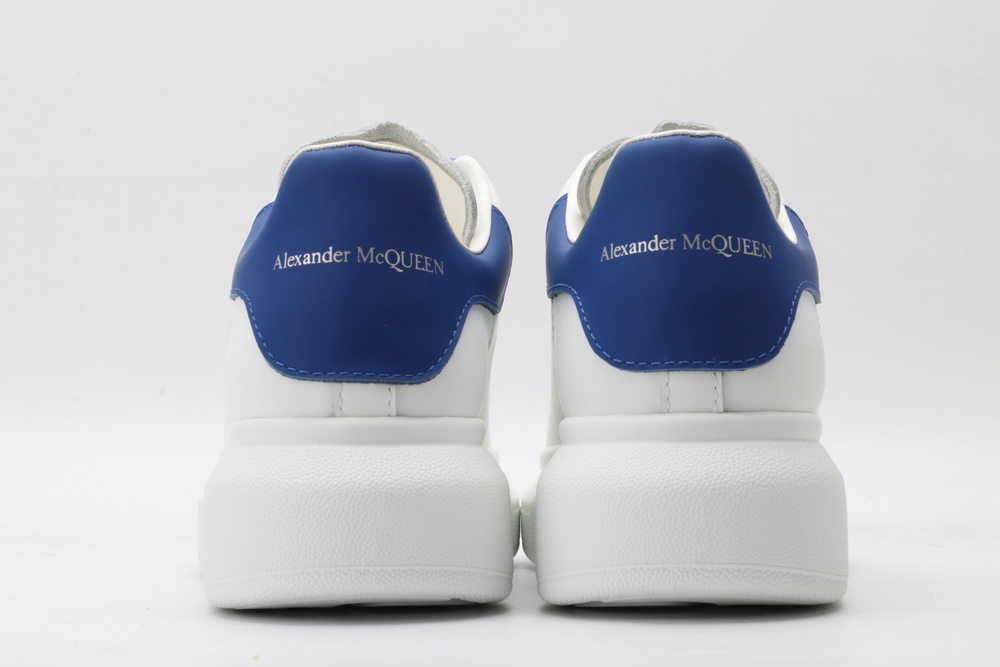AMQ oversized sneakers with blue heel