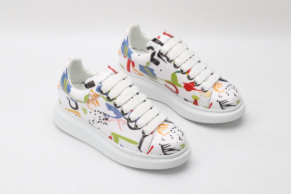 AMQ Leather Sneakers