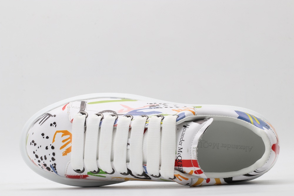 AMQ Leather Sneakers