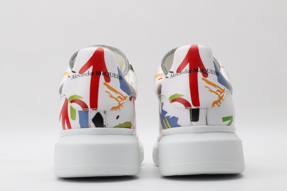 AMQ Leather Sneakers